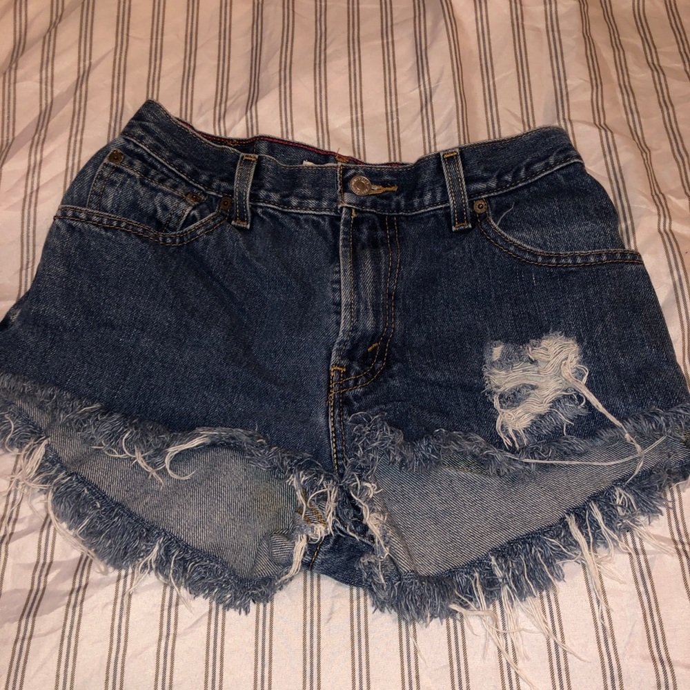 Vintage Levi’s high rise shorts